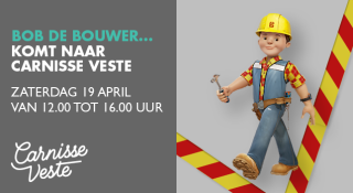 Bob de Bouwer komt naar Winkelcentrum Carnisse Veste