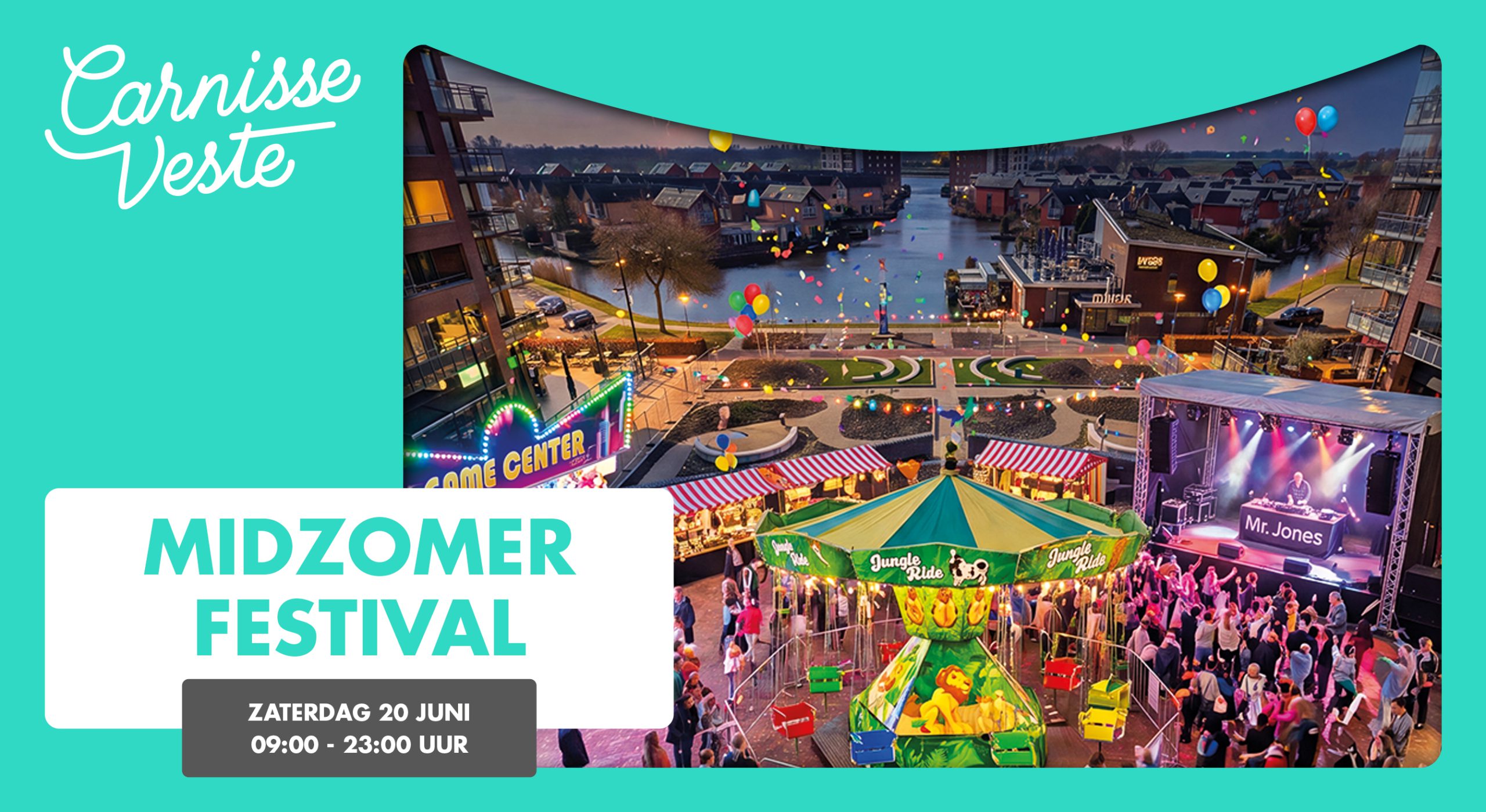 MIDZOMER FESTIVAL 2026 KOMT NAAR CARNISSE VESTE